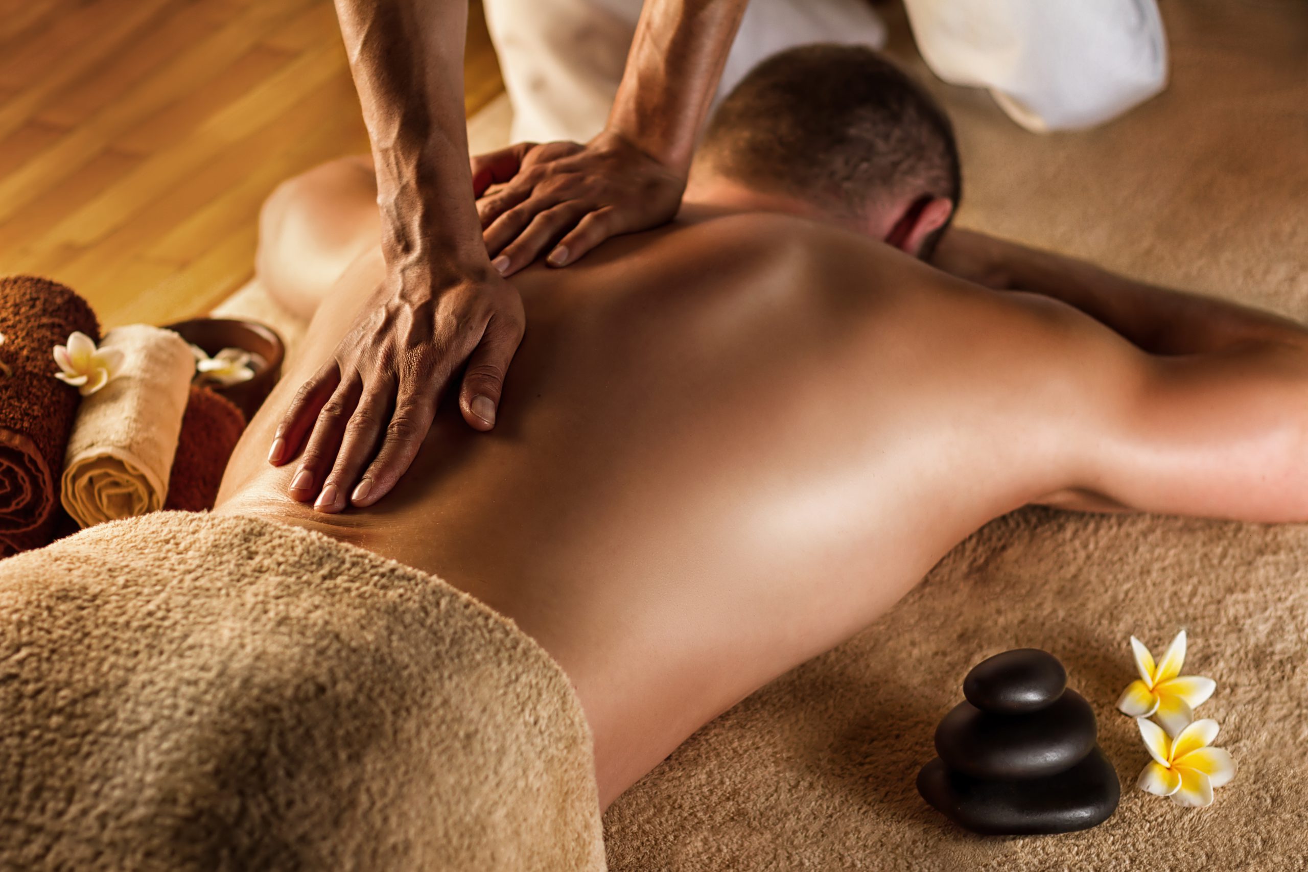 Deep tissue massage.